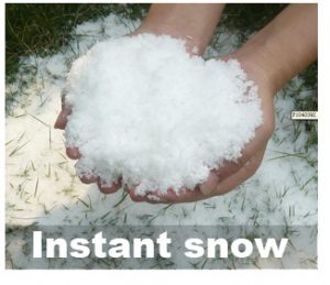 Instant snow